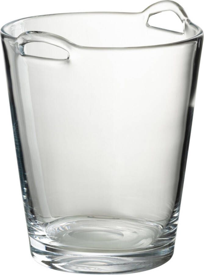 J-Line ijsemmer Rond glas transparant