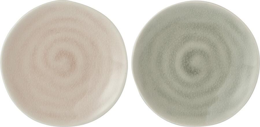 J-Line bord Taupe small 2 stuks