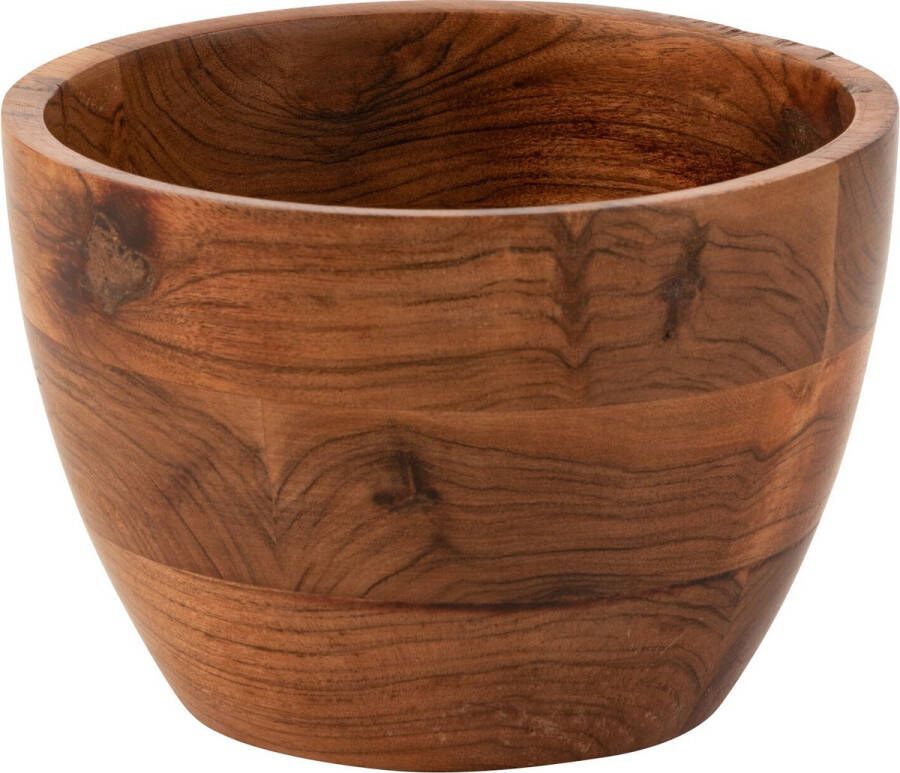 J-Line kom Kota Acacia hout naturel large