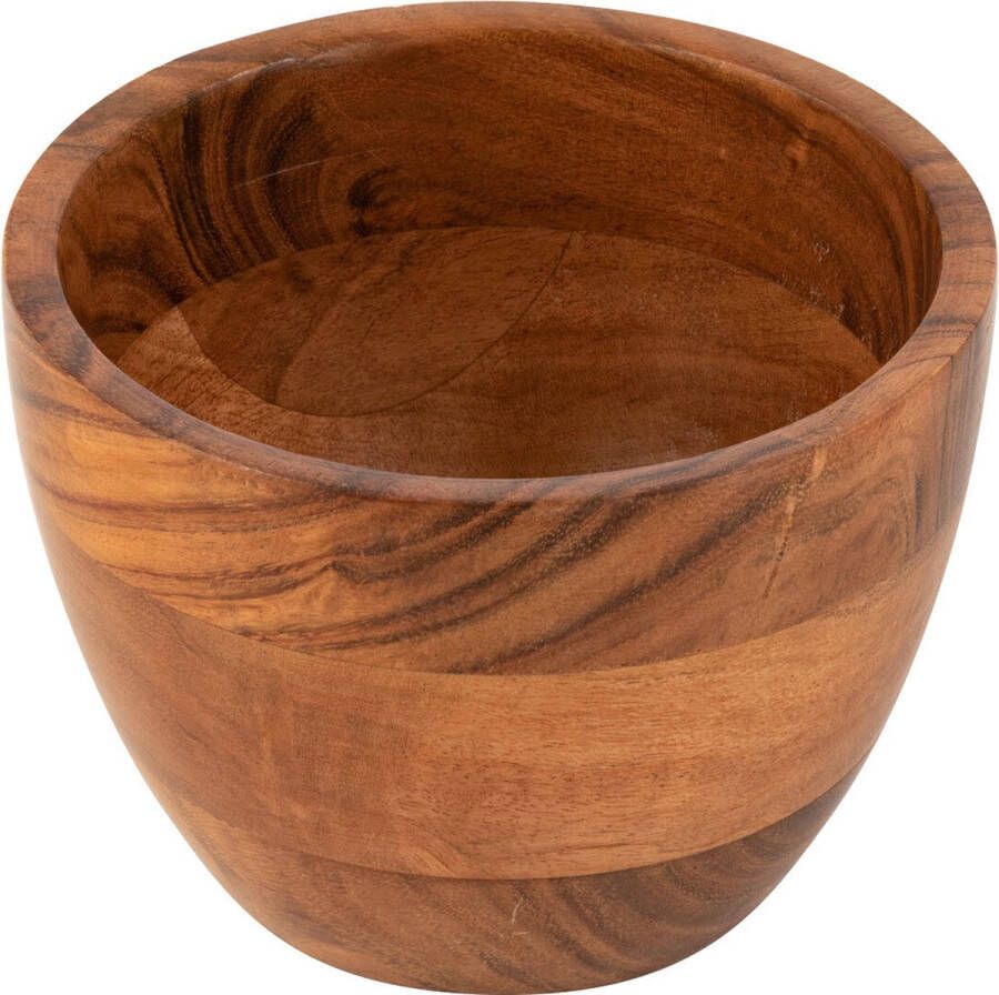 J-Line kom Kota Acacia hout naturel medium