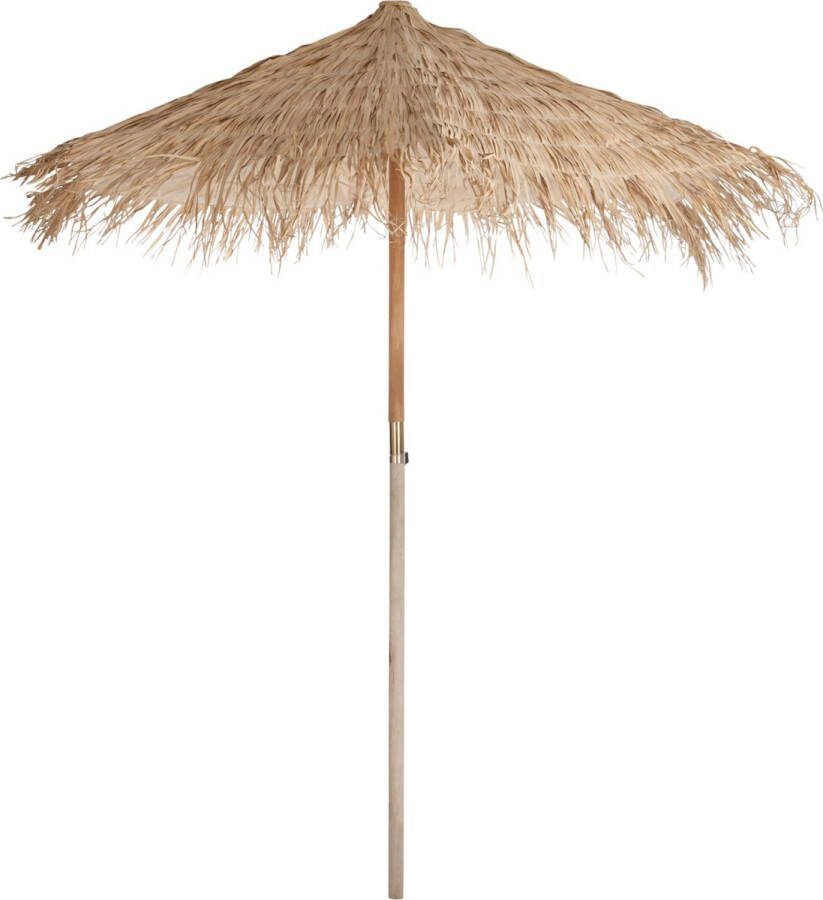 J-Line parasol Stro naturel large