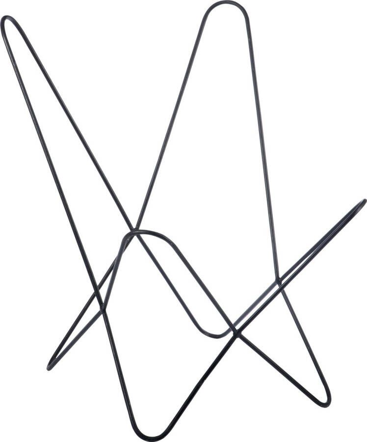 J-Line Staander | metaal | zwart | 72x78x(h)92 cm