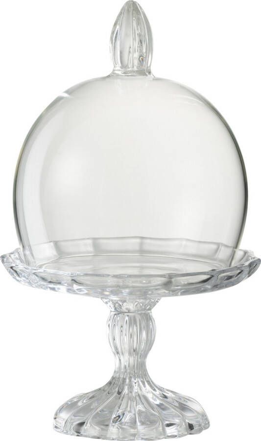 J-Line Stolp | glas | transparant | 10.5x10.5x(h)19 cm