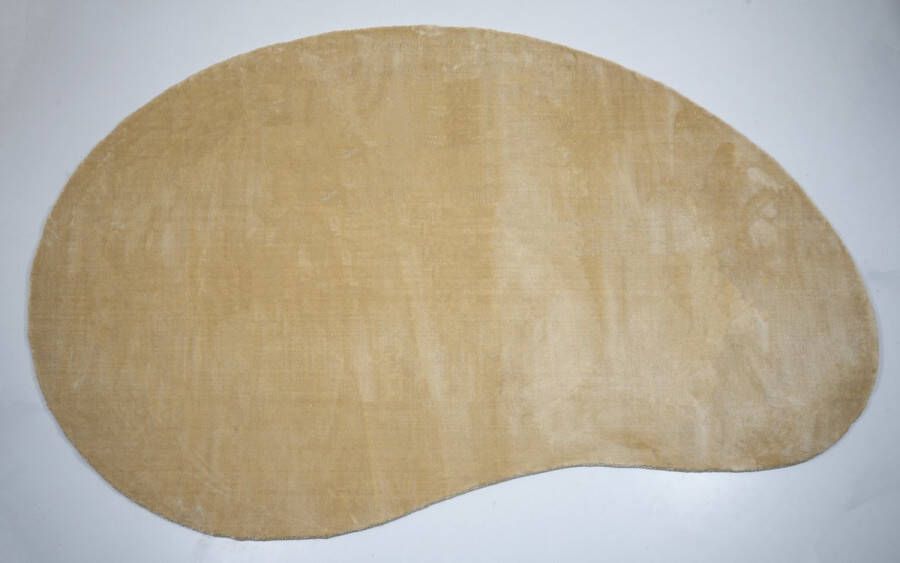 J-Line Tapijt Organisch Polyester Beige Vloerkleed 300 x 200 cm