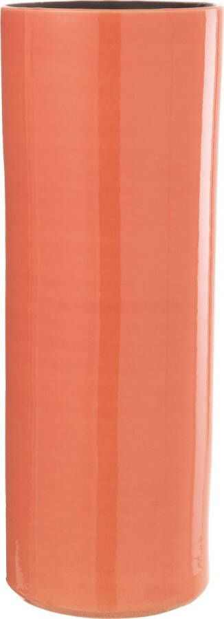 J-Line Vaas Flek Keramiek Roze Large Bloemenvaas 47.50 cm hoog