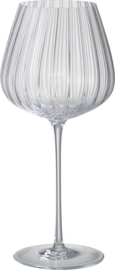 J-Line Wijnglas glas transparant 10x10x (h)23.5 cm