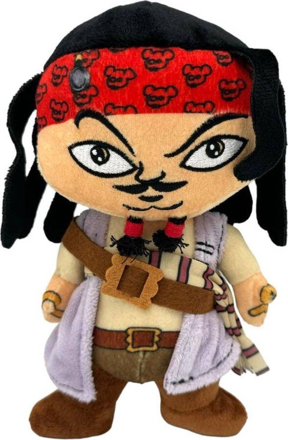 Jack Sparrow Pirates of the Caribbean knuffel 20 cm Pluche