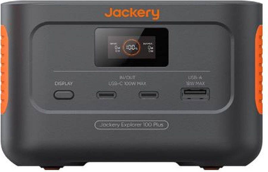 Jackery Explorer 100 plus Draagbare Powerbank 99Wh Zwart