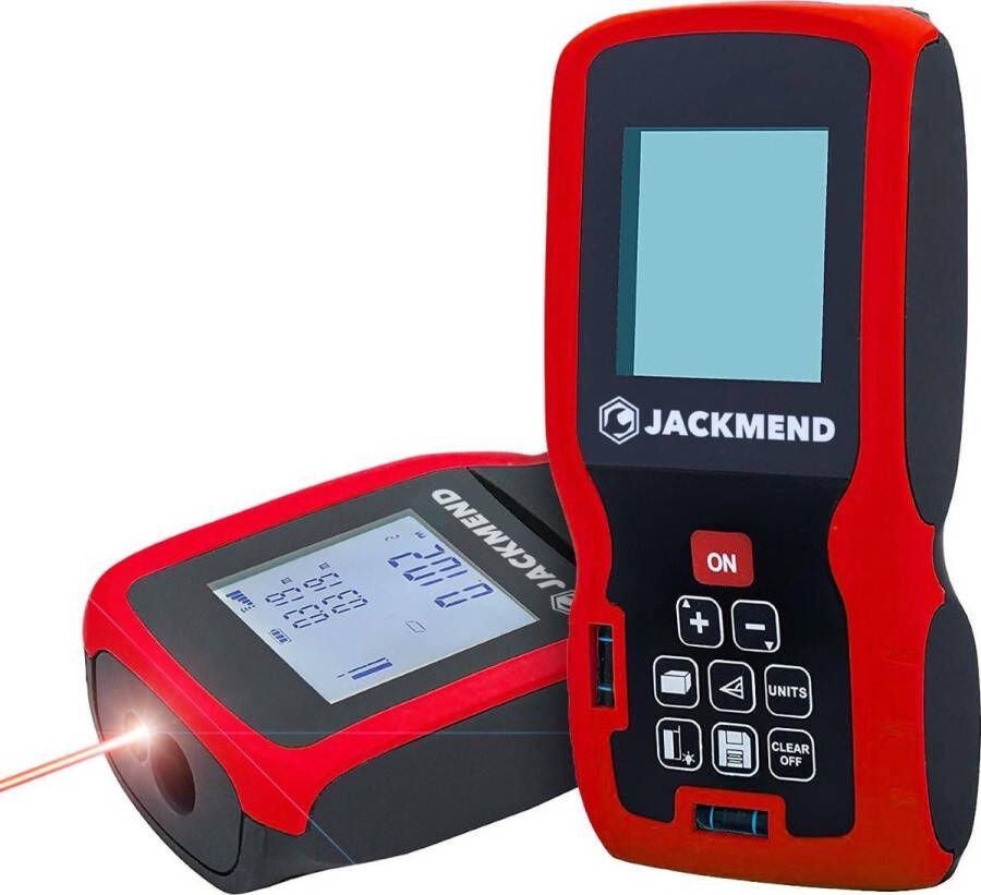 JACKMEND Professionele Laserafstandmeter Met 50 Meter Bereik