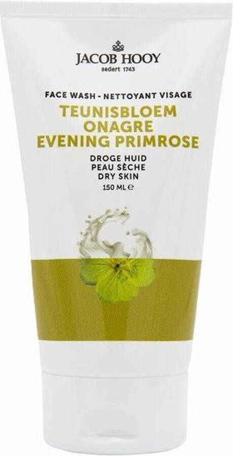 Jacob Hooy Face Wash Teunisbloem 150 ml