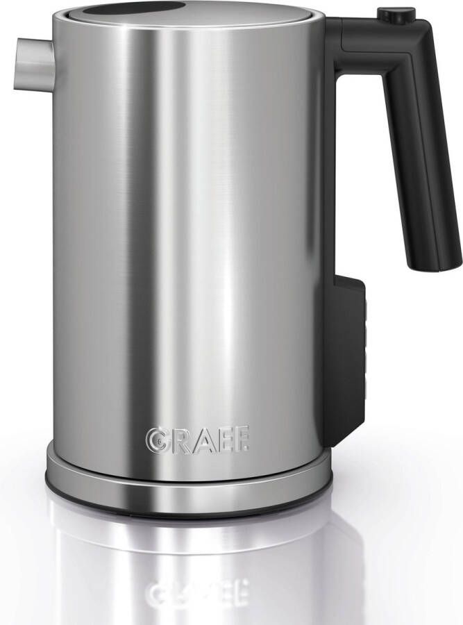 Graef waterkoker &apos;Exclusive&apos; zilver 1 2 l instelbaar