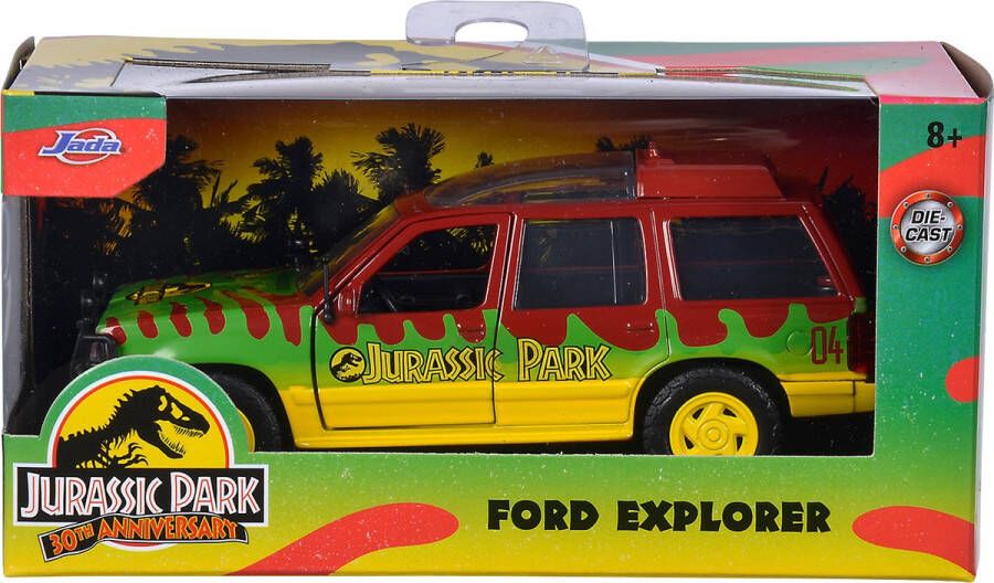 Jada Toys Jurassic World 1993 Ford Explorer 1:32 Schaalmodel Metaal Die-cast Speelgoedvoertuig