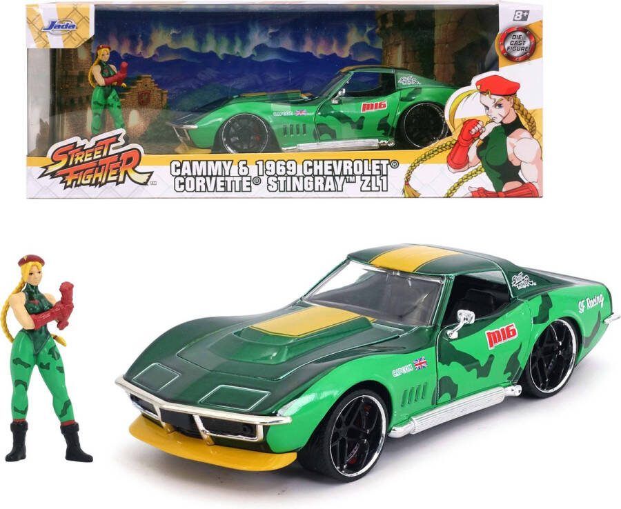 Jada Toys Street Fighter 1969 Chevrolet Speelgoedauto