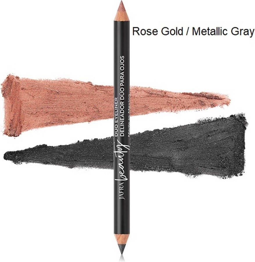 Jafra Duo Eyeliner Rose Gold -Metallic Gray