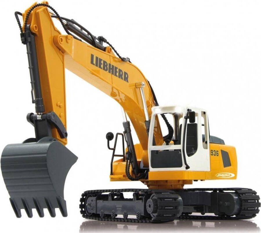 Jamara 1:20 405112 RC Graafmachine Liebherr R936 met Bak en Grijper RC Model Kant en Klaar