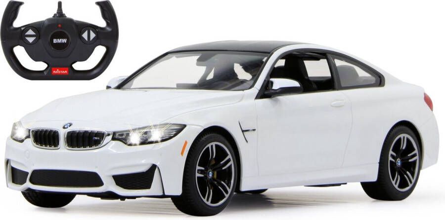 Rastar Rc Bmw M4 Coupe Jongens Wit 1:14