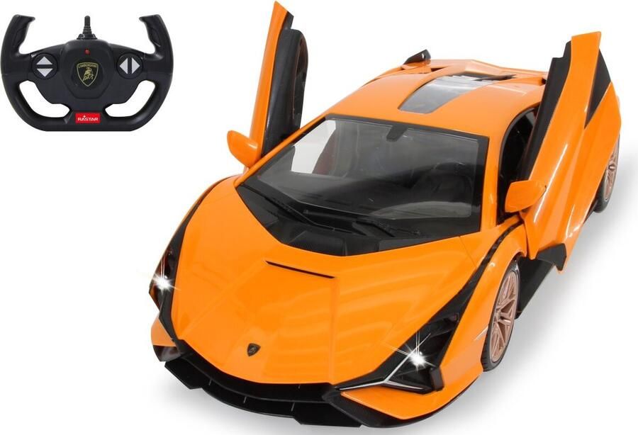 Jamara 1:14 403127 RC Auto Lamborghini Sian FKP 37 Oranje 2 4GHz RC Model Kant en Klaar