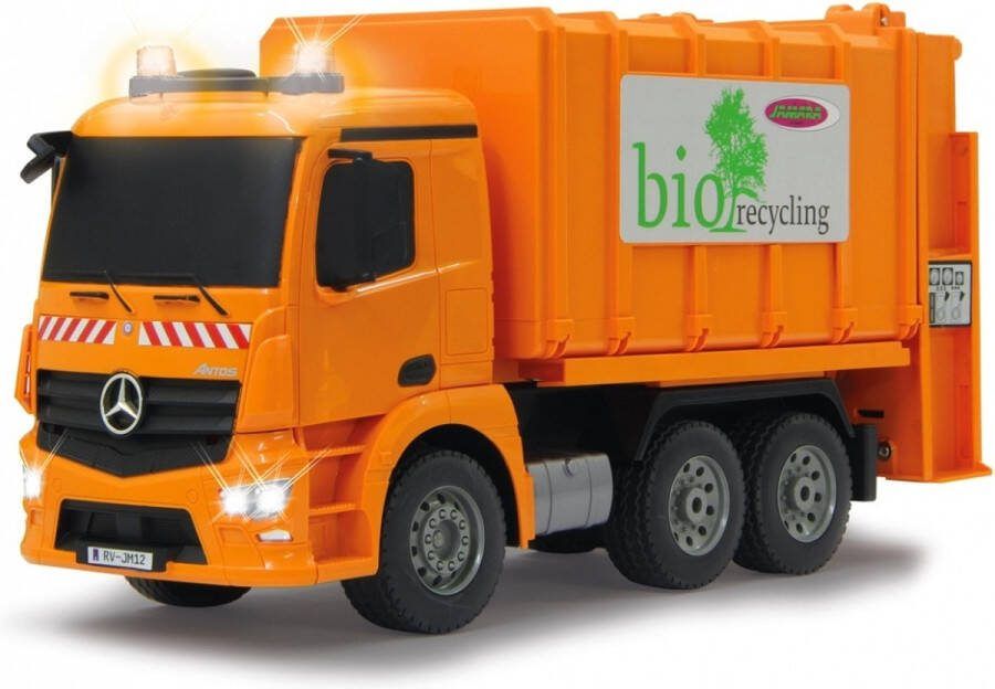 Jamara Vuilniswagen Rc Mercedes-benz Antos 2 4 Ghz Oranje 1:20