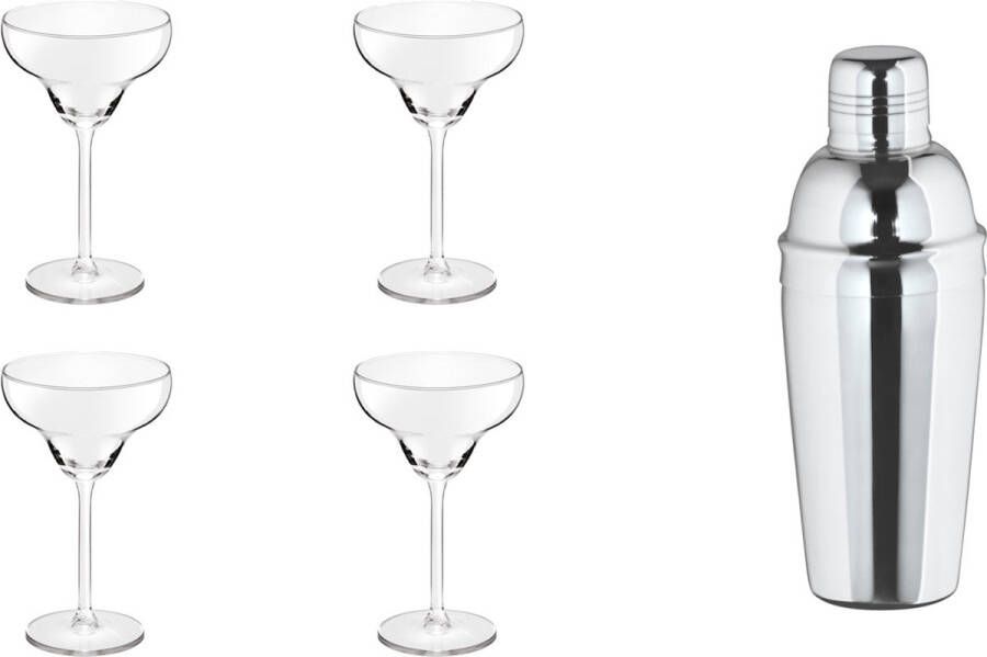 James Cooke Cocktailset Incl. shaker MARGARITA Cocktail 30 cl 5-delig