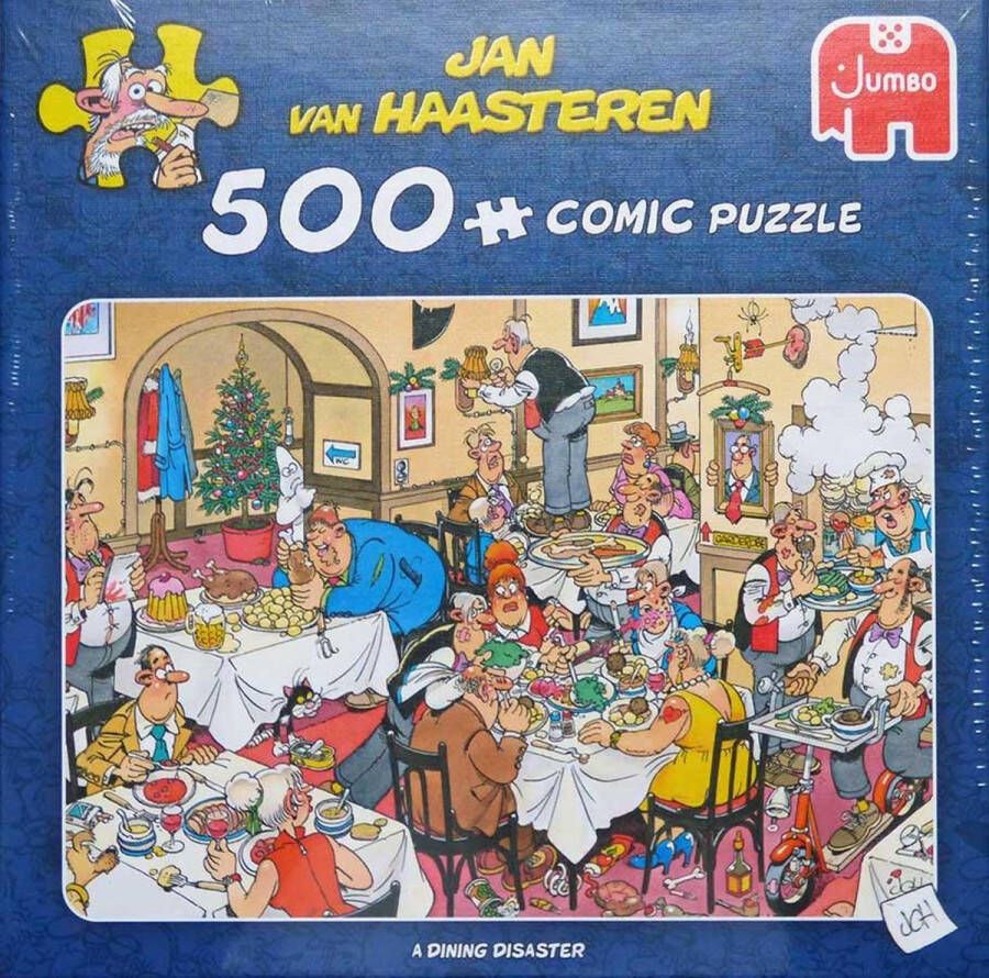 Jan van Haasteren A Dining Disaster puzzel 500 stukjes