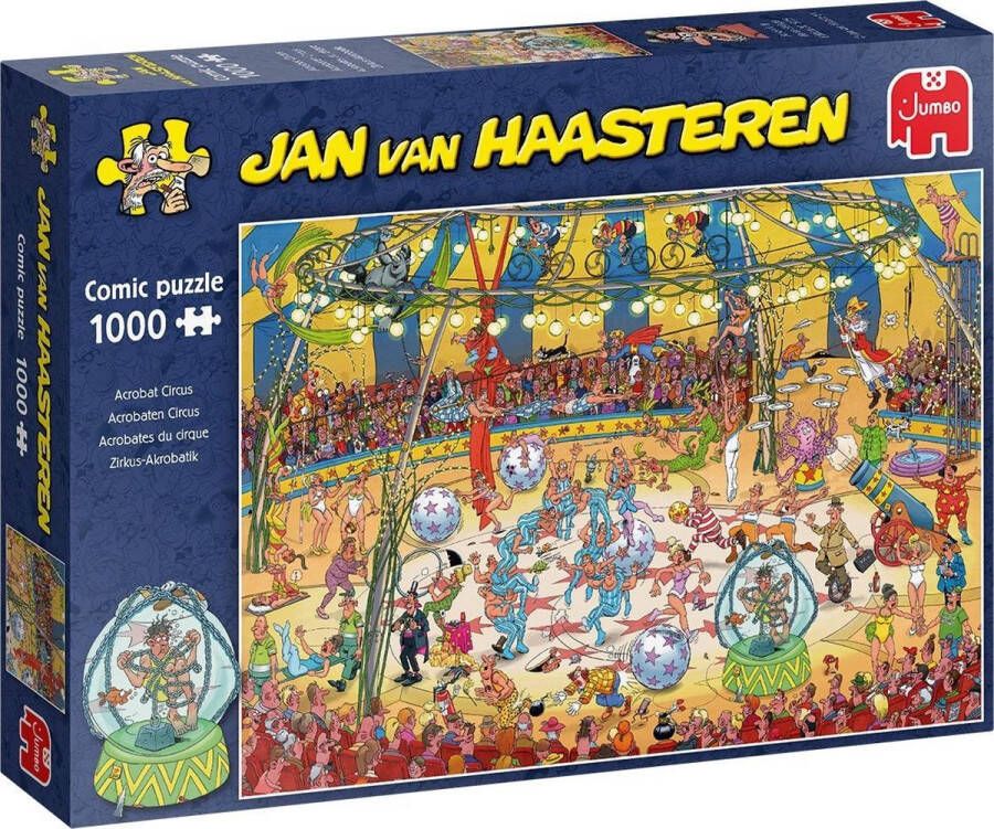 Jumbo Jan van Haasteren puzzel acrobaten circus 1000 stukjes