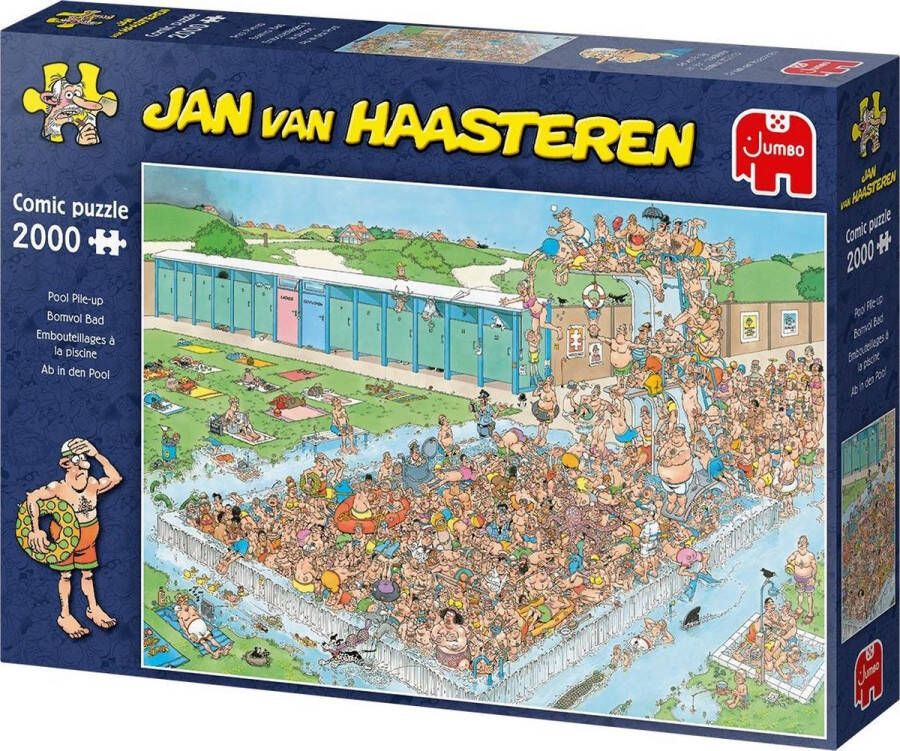 Jan van Haasteren Jumbo puzzel 2000 stukjes Bomvol bad