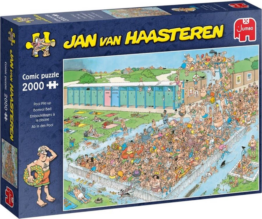 Jan van Haasteren Jumbo puzzel 2000 stukjes Bomvol bad