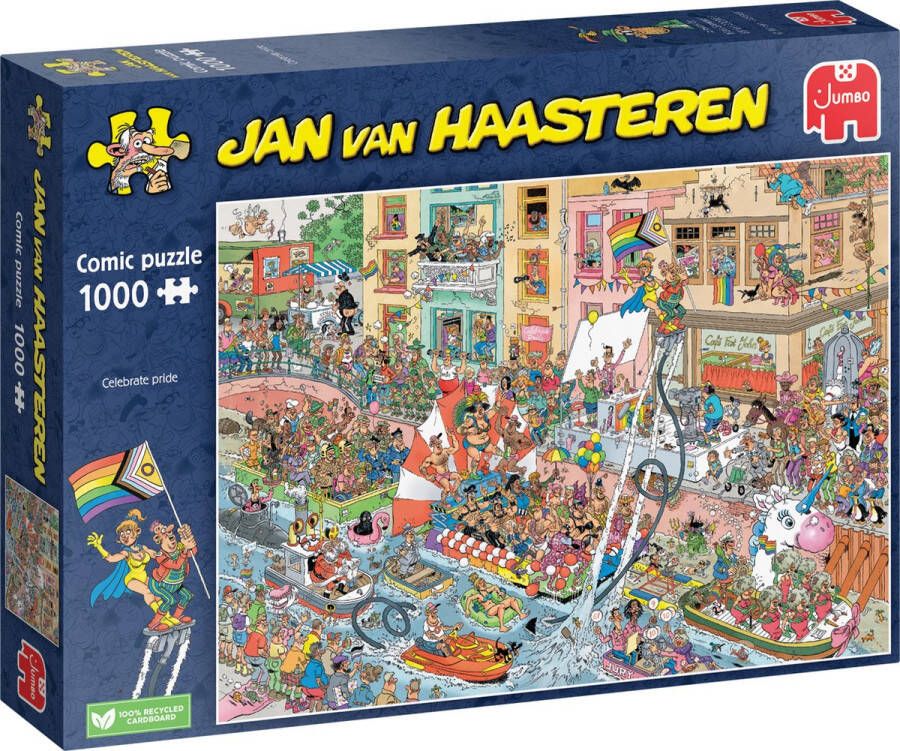 Jumbo Jan van Haasteren celebrate pride 1000 stukjes