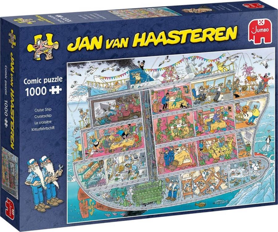 Jan van Haasteren Jumbo puzzel 1000 stukjes Cruiseschip