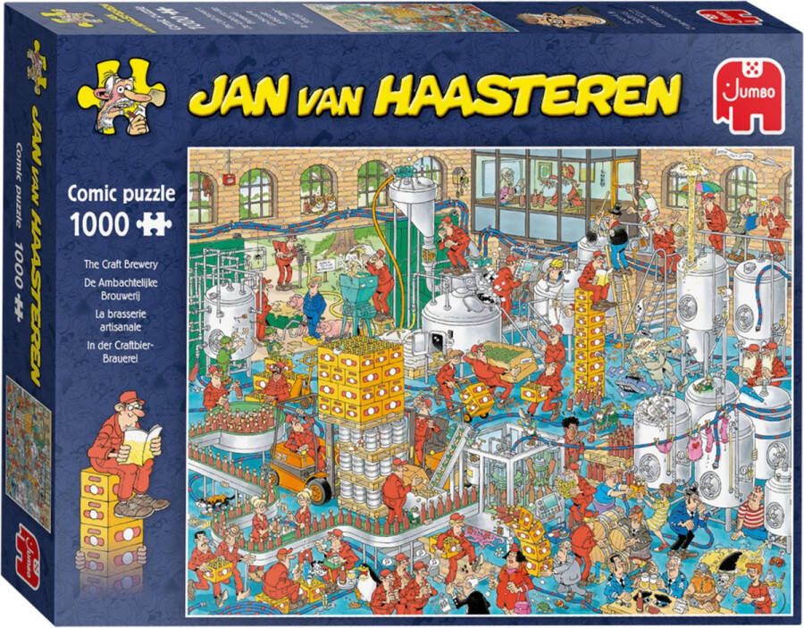 Jan van Haasteren de ambachtelijke brouwerij legpuzzel 1000 stukjes