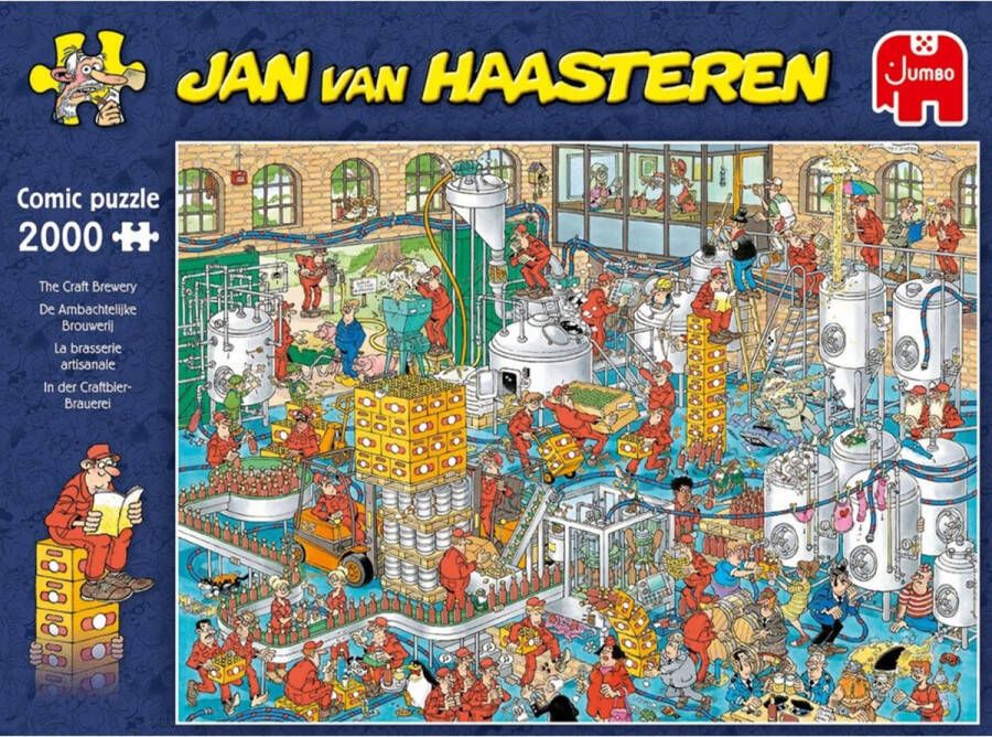 Jan van Haasteren De Ambachtelijke Brouwerij legpuzzel 2000 stukjes