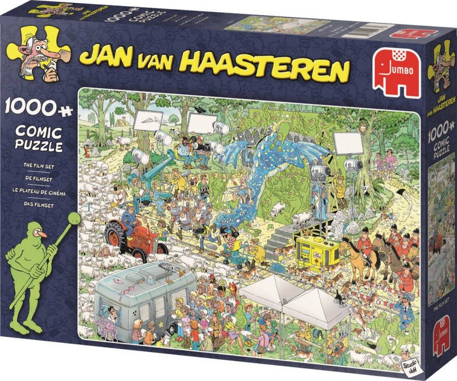 Jan van Haasteren Jumbo puzzel 1000 stukjes De Filmstudios