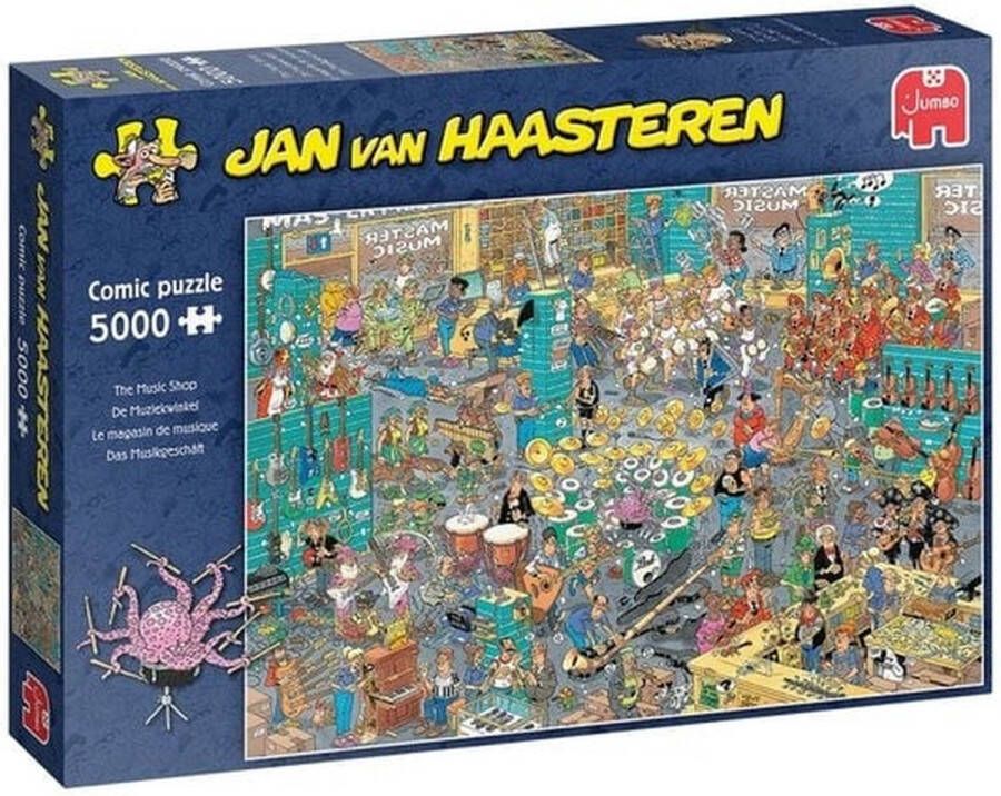 Jan van Haasteren De Muziekwinkel puzzel 5000 stukjes