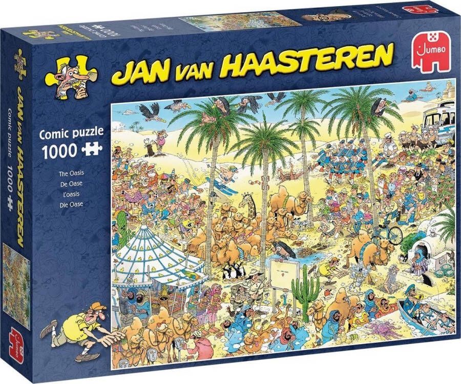 Jan van Haasteren De oase legpuzzel 1000 stukjes
