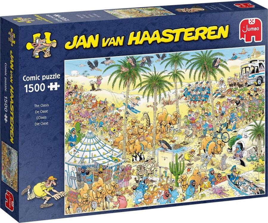 Jan van Haasteren Jumbo puzzel 1500 stukjes De oase