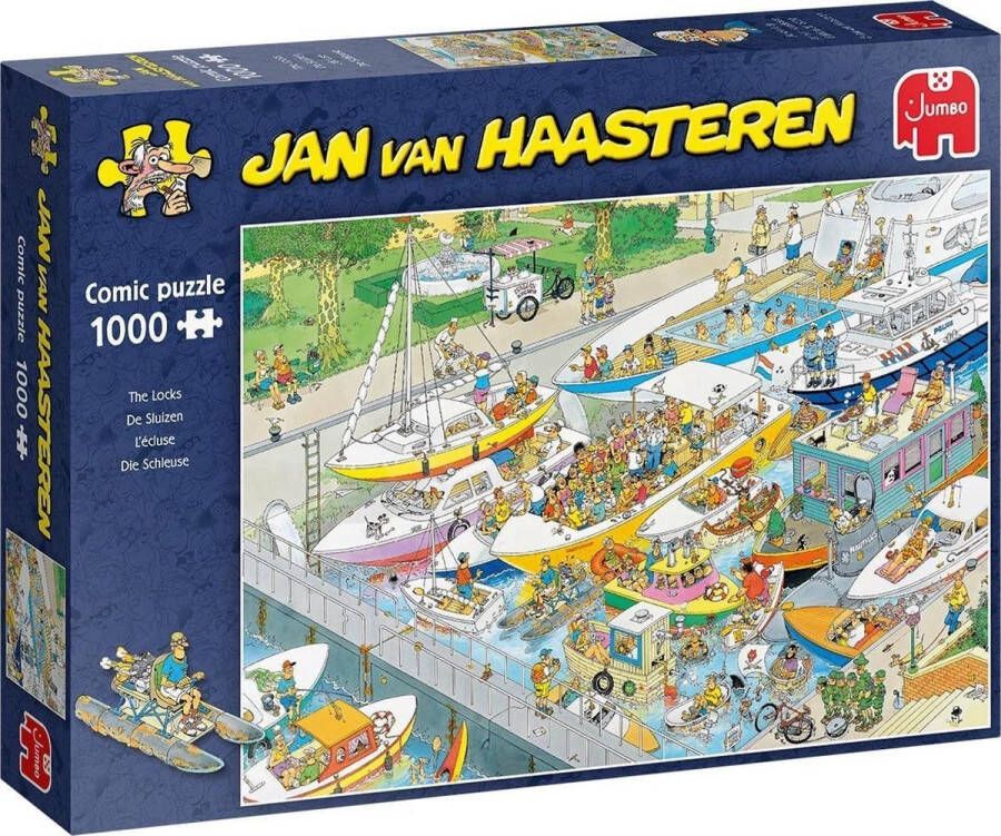 Jan van Haasteren Jumbo puzzel 1000 stukjes De Sluizen