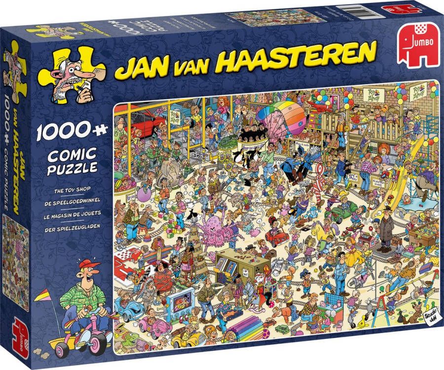 Jumbo Jan van Haasteren puzzel de speelgoedwinkel 1000 stukjes