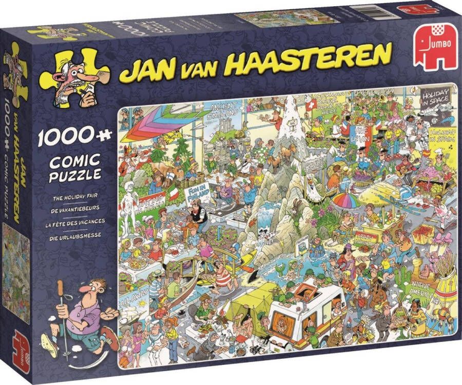 Jan van Haasteren Jumbo puzzel 1000 stukjes De Vakantiebeurs