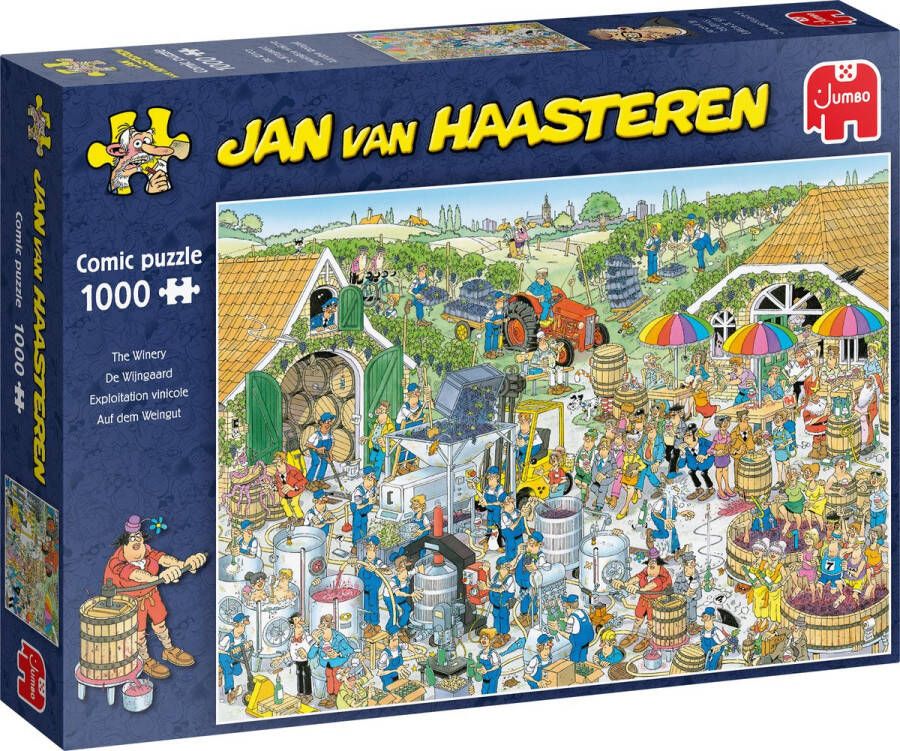Jan van Haasteren Jumbo puzzel 1000 stukjes De wijnmakerij