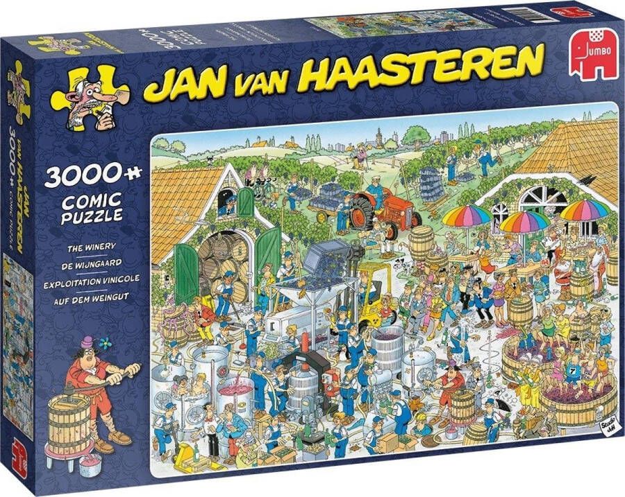 Jan van Haasteren Jumbo puzzel 3000 stukjes De wijnmakerij