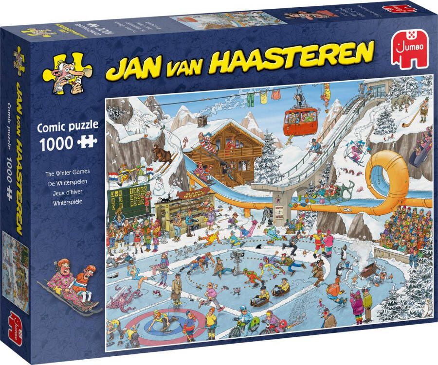 Jan van Haasteren De Winterspelen 1000 stukjes puzzel Legpuzzel