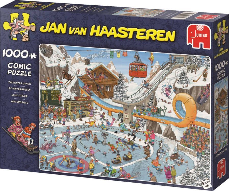 Jan van Haasteren De Winterspelen puzzel 1000 stukjes