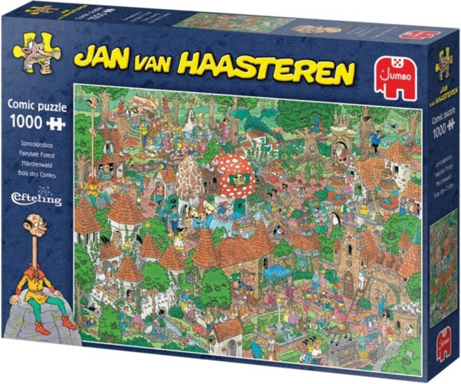 Jan van Haasteren Efteling Sprookjesbos puzzel 1000 stukjes