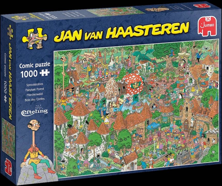 Jan van Haasteren Efteling Sprookjesbos puzzel 1000 stukjes