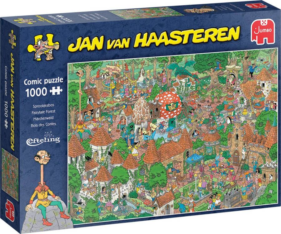 Jan van Haasteren efteling sprookjesbos legpuzzel 1000 stukjes