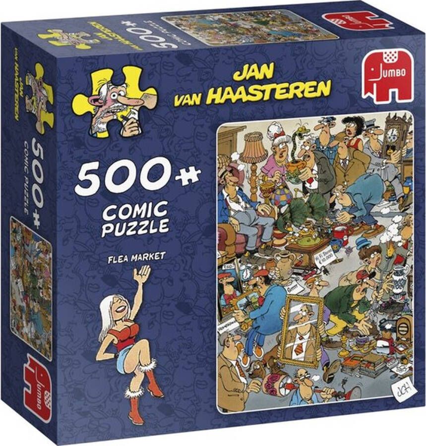 Jan van Haasteren Flea Market puzzel 500 stukjes