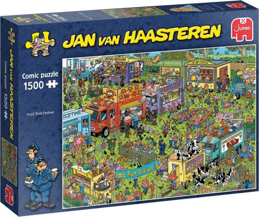 Jan van Haasteren Food Truck Festival legpuzzel 1500 stukjes