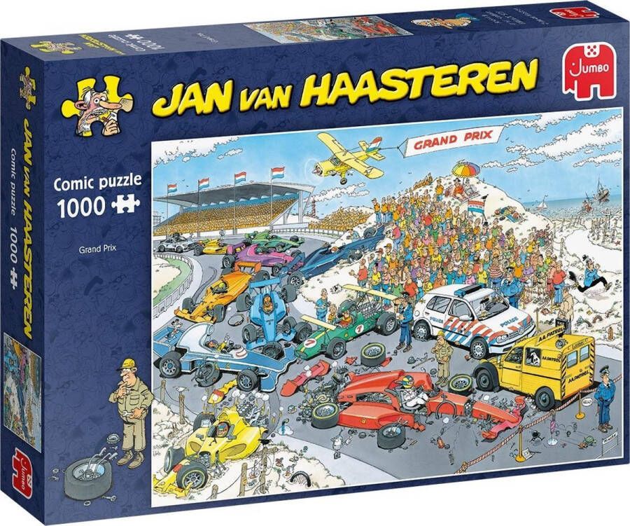 Jan van Haasteren De Grand Prix Puzzel- Formule 1 De Start 1000 stukjes