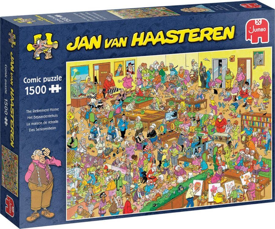 Jan van Haasteren het Bejaardentehuis 1500 stukjes Legpuzzel