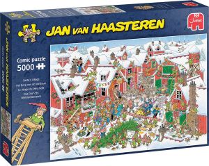 Jan van Haasteren Het dorp van de Kerstman 5000 stukjes Legpuzzel